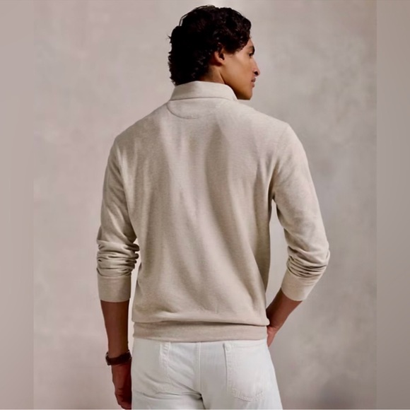 Ralph Lauren Beige Estate Rib Sweater - Picture 2 of 6